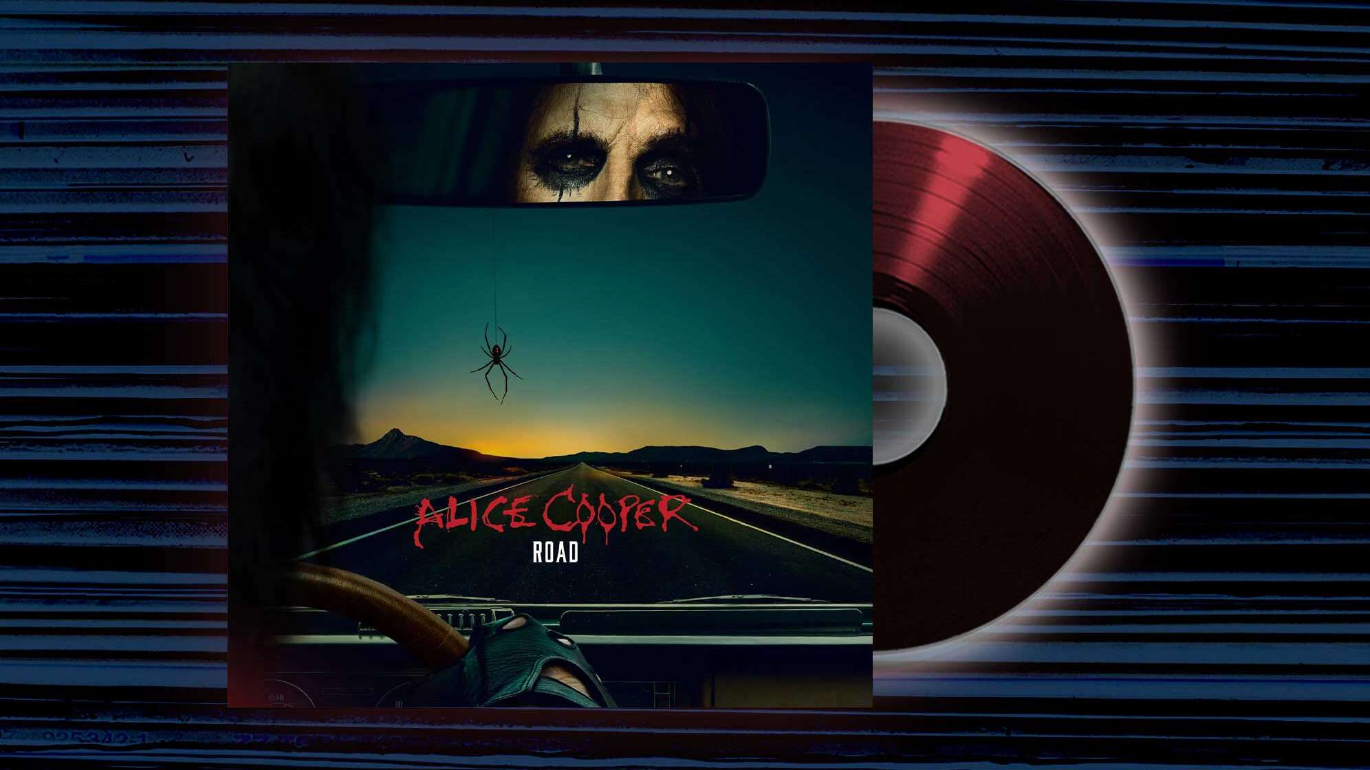 Das Albumcover von Alice Cooper "Road"