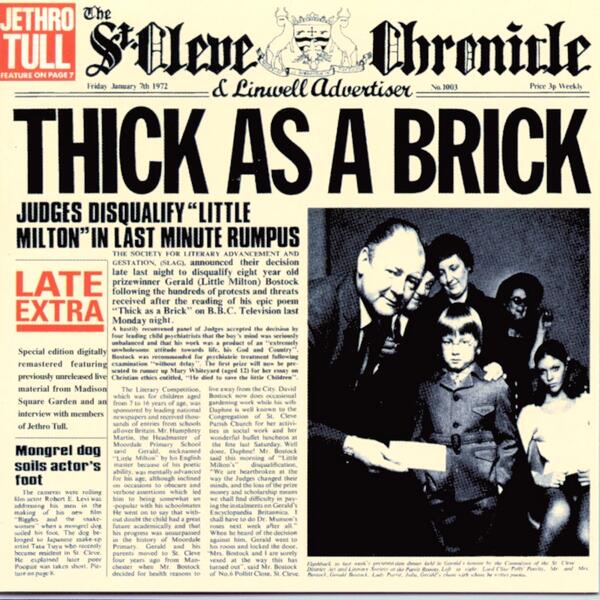 Thick as a brick