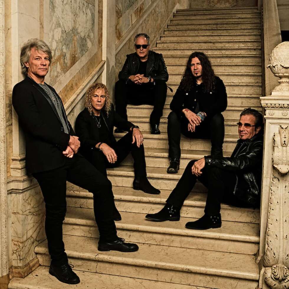Bon Jovi mit Band