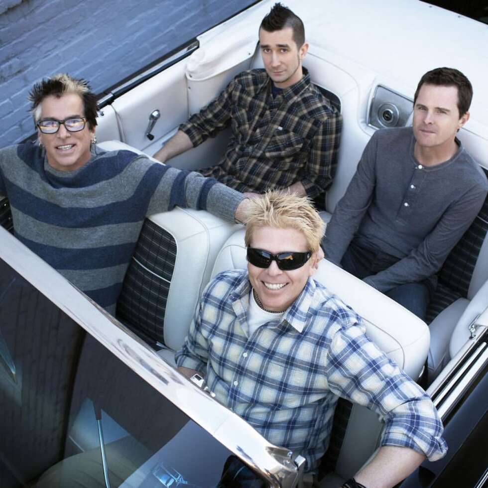 The Offspring im Auto