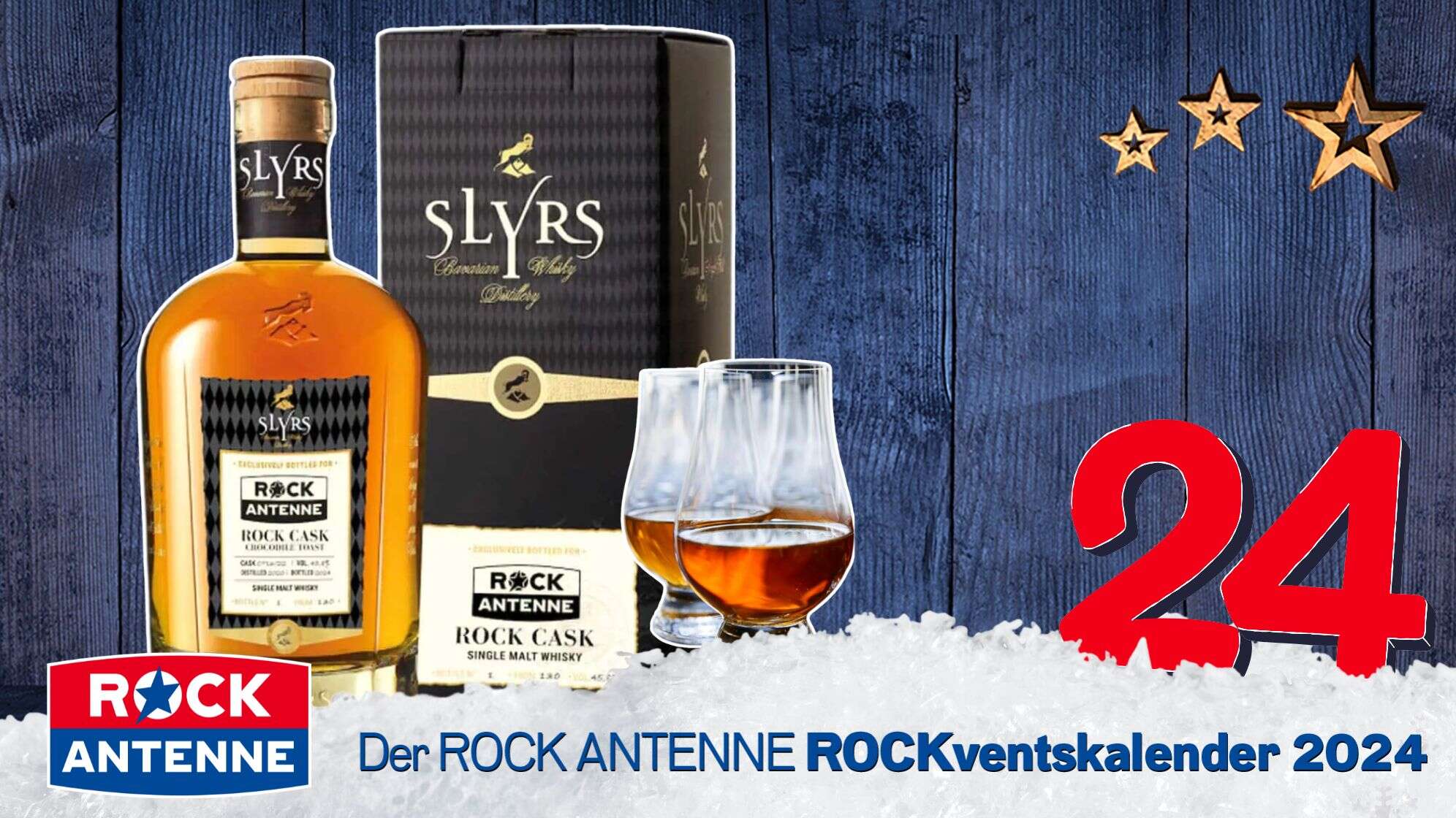 Rockventskalender Türchen 24: Rock Cask und die passenden Whisky-Gläser!