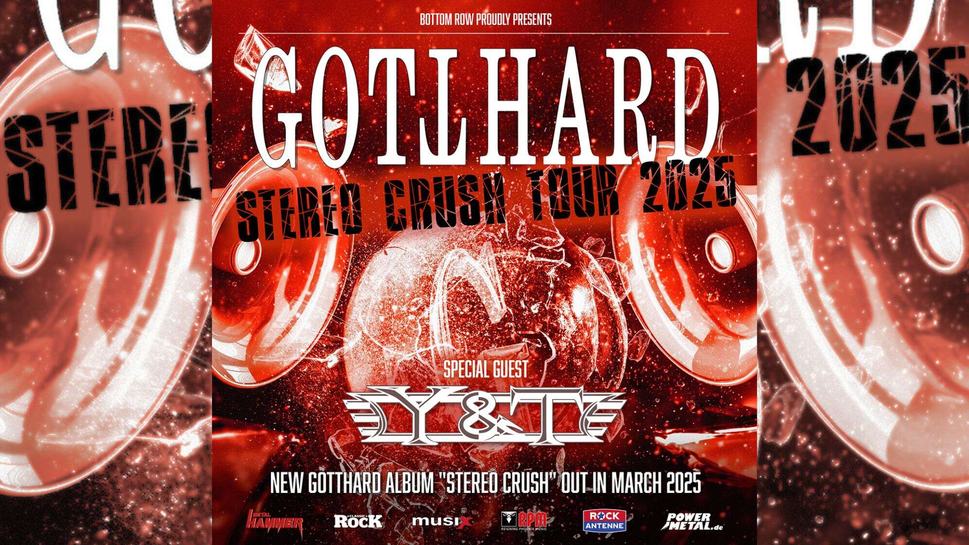 Konzertplakat von Gotthard