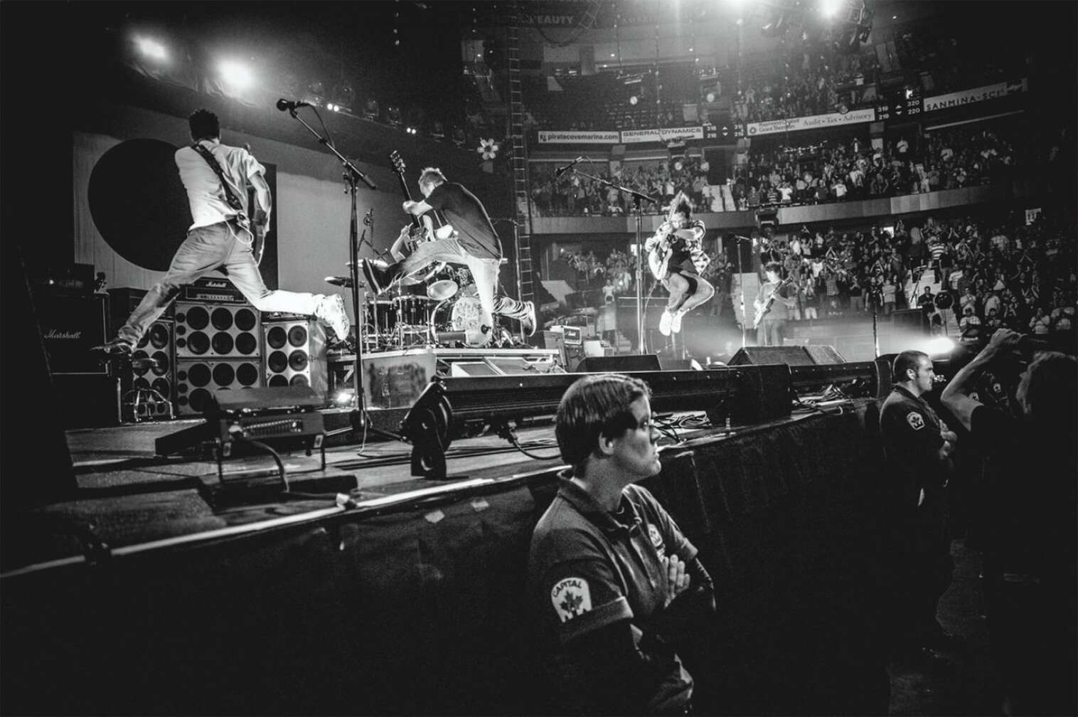 Pearl Jam bei einer Live-Show