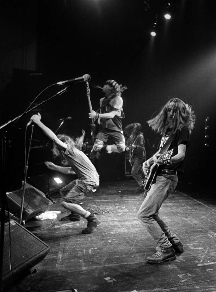 Pearl Jam bei einer Live-Show