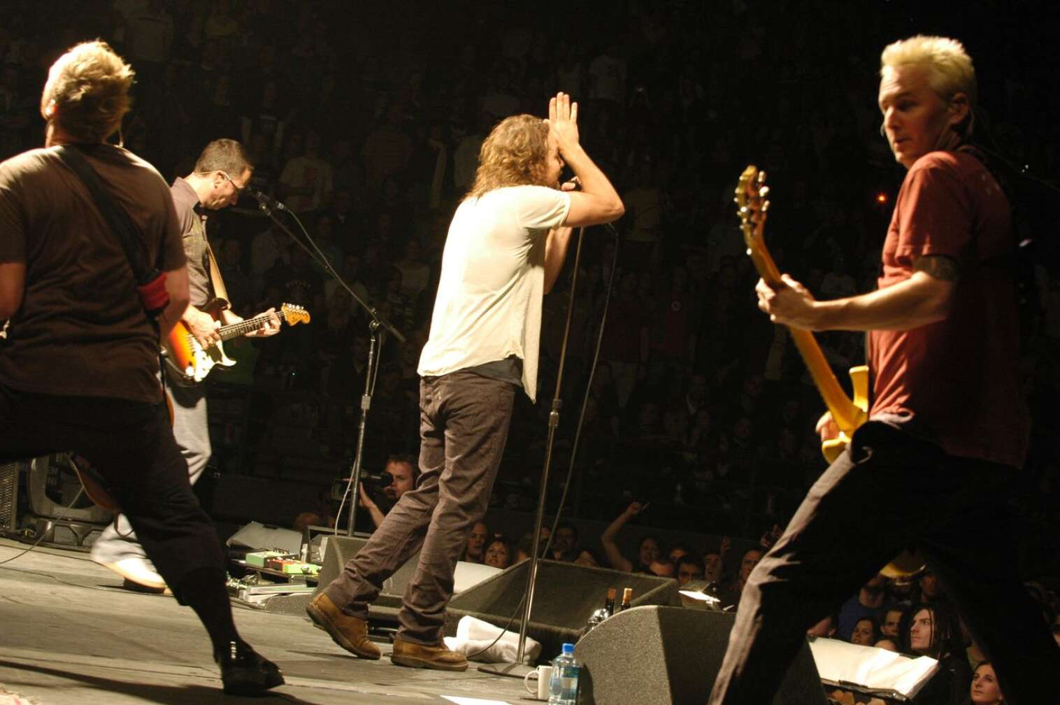 Pearl Jam bei einer Live-Show