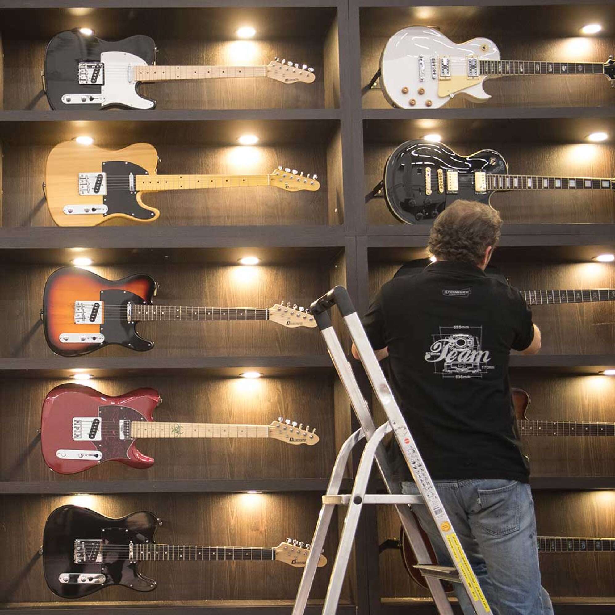 Gitarren auf der Buchmesse