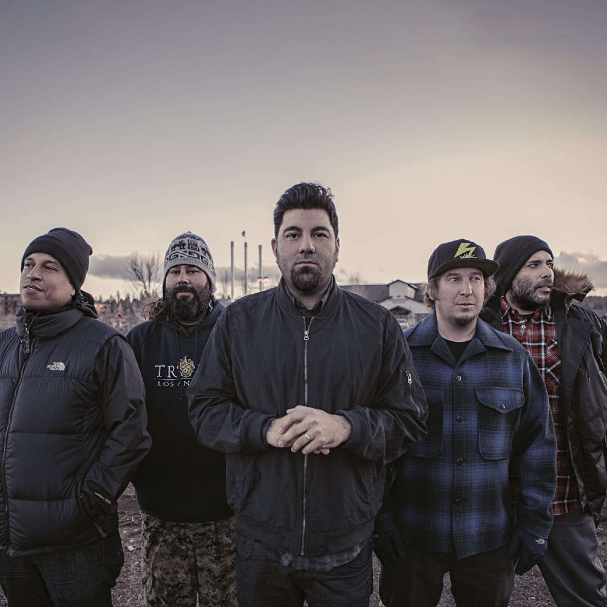 Deftones als Gruppenbild