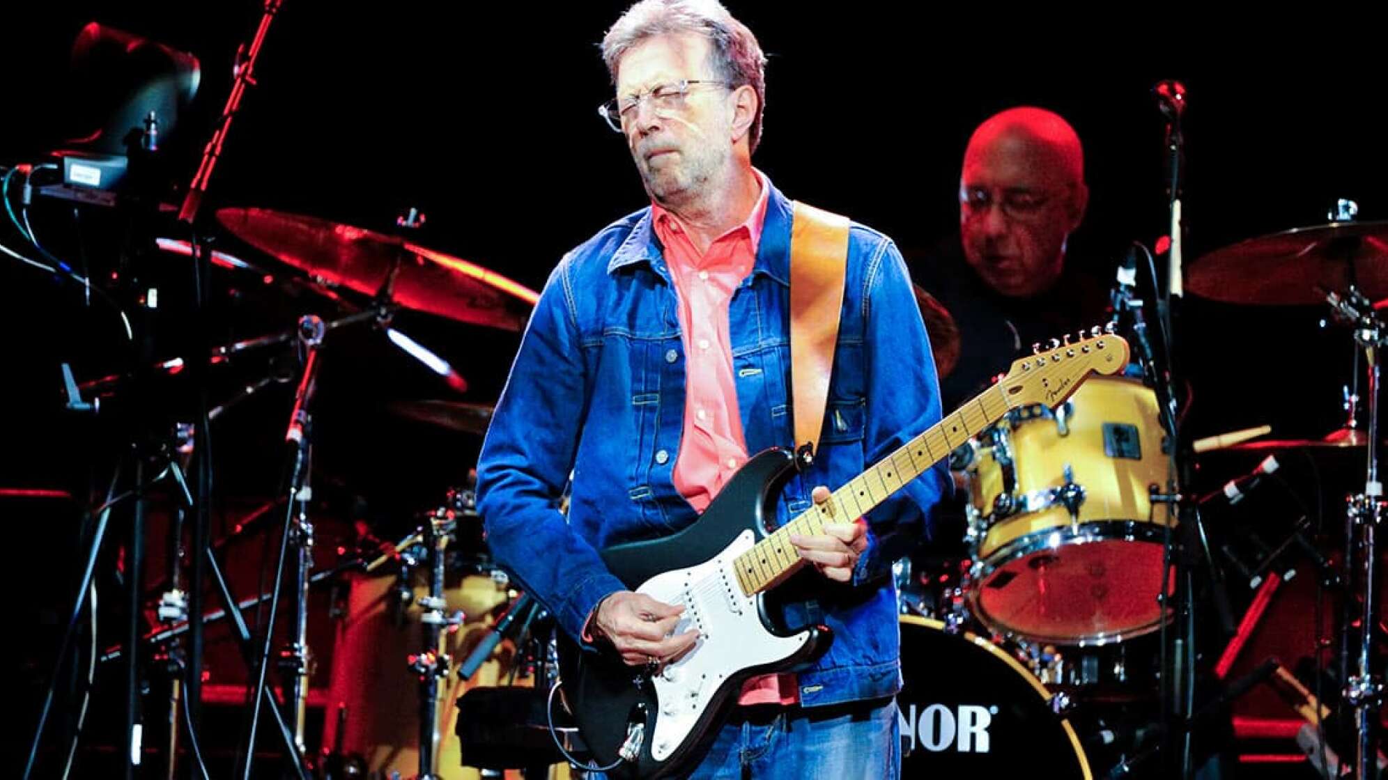 Eric Clapton auf der bühne