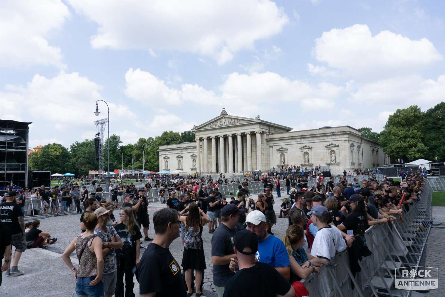 ROCKAVARIA 2018 auf dem Münchener Königsplatz