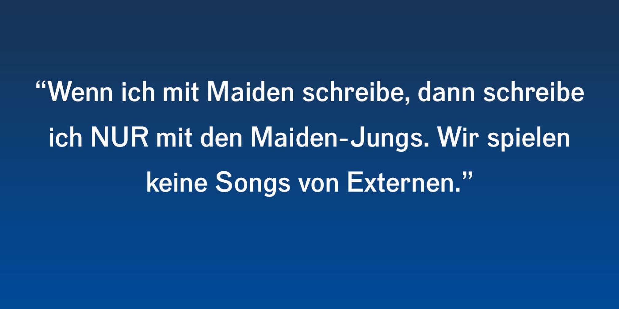 Die besten Sprüche von Bruce Dickinson
