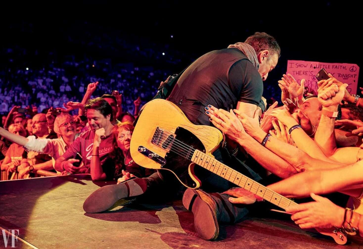 Bruce Springsteen auf der Bühne