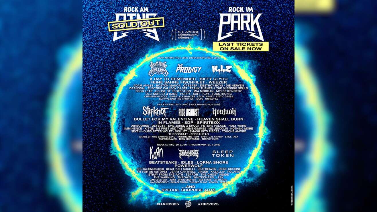 Rock im Park 2025: Das Timetable ist da!