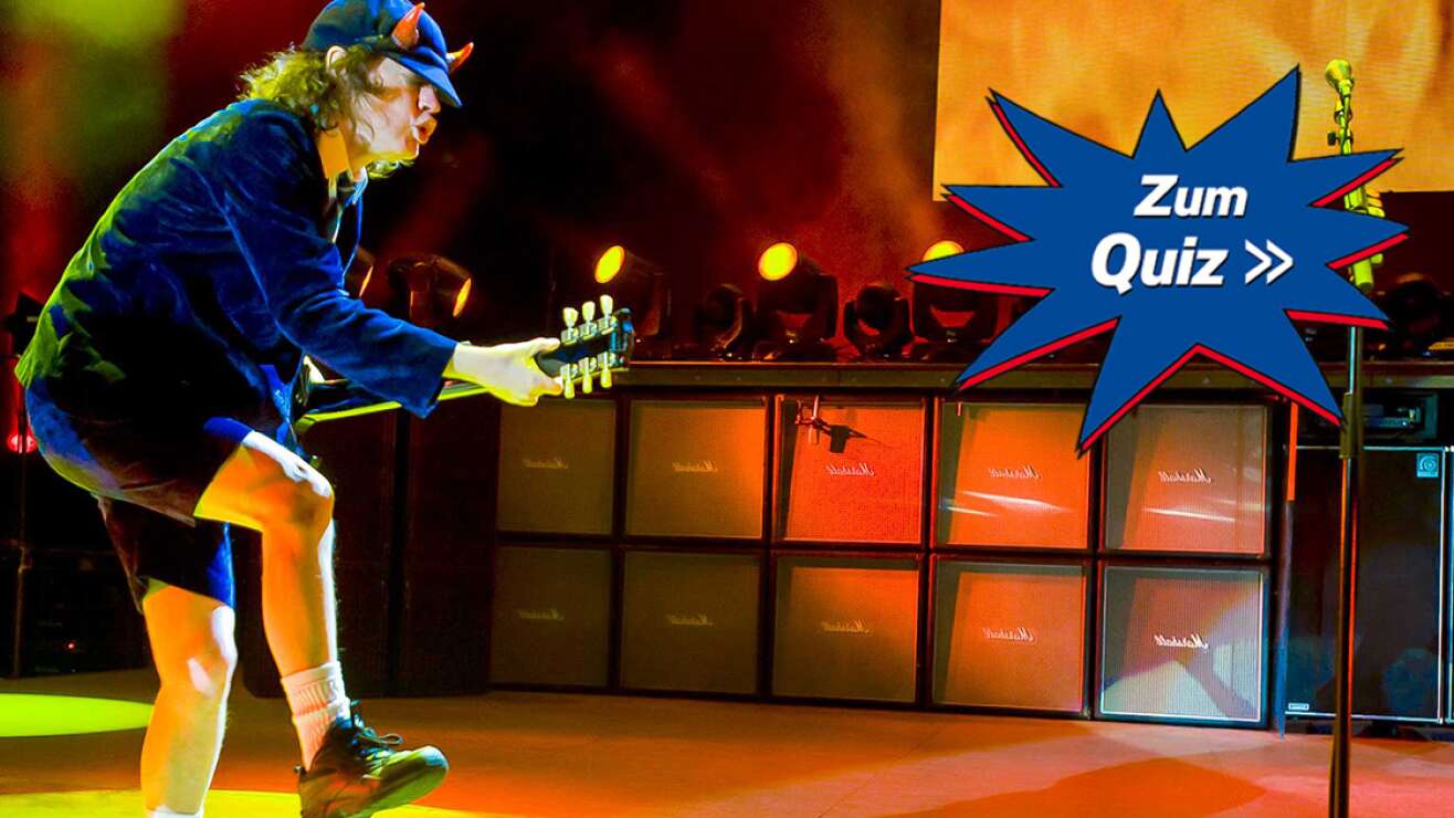 Das ROCK ANTENNE Angus Young-Quiz