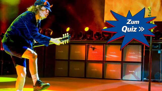 Das ROCK ANTENNE Angus Young-Quiz
