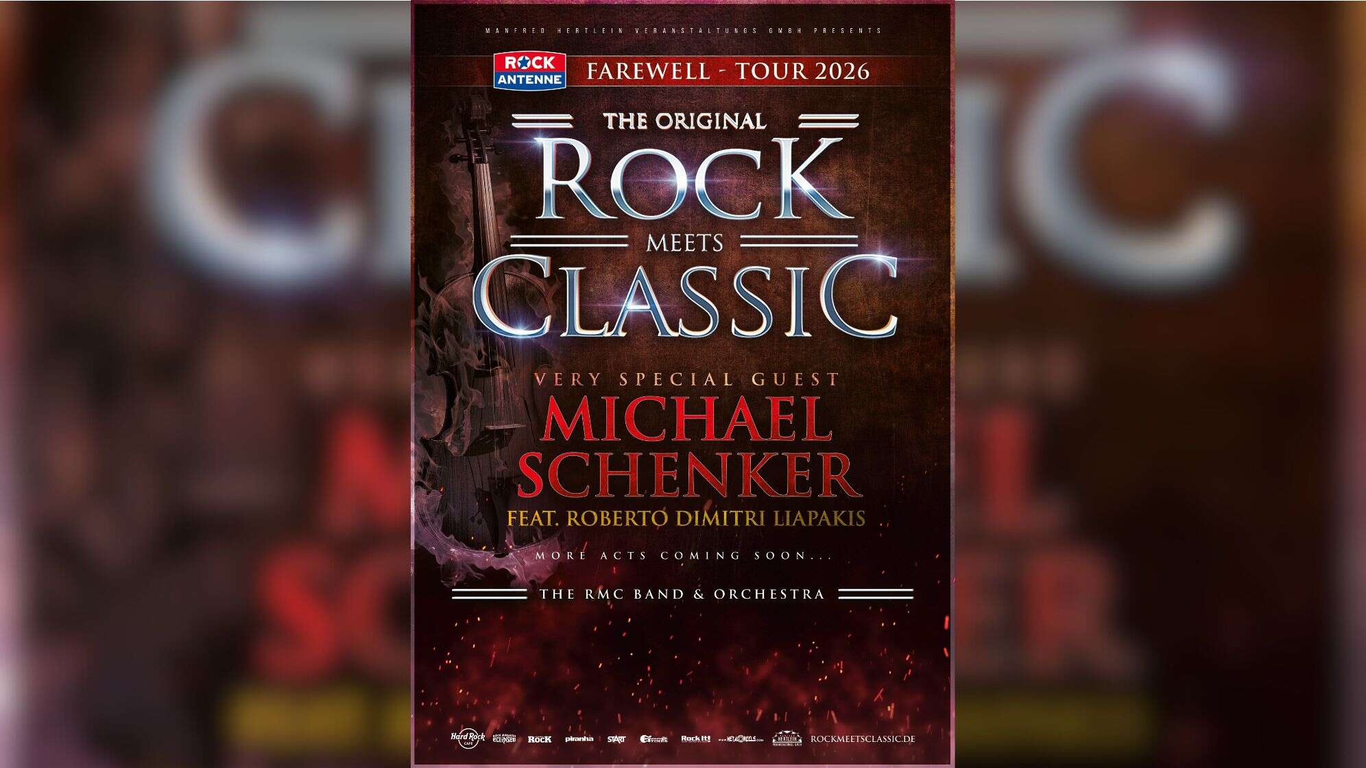 Rock Meets Classic 2026 mit Michael Schenker