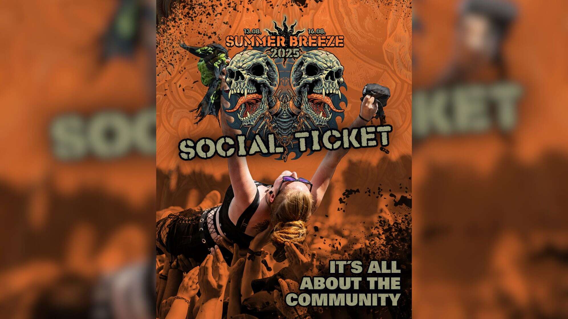Das Summer Breeze Social Ticket