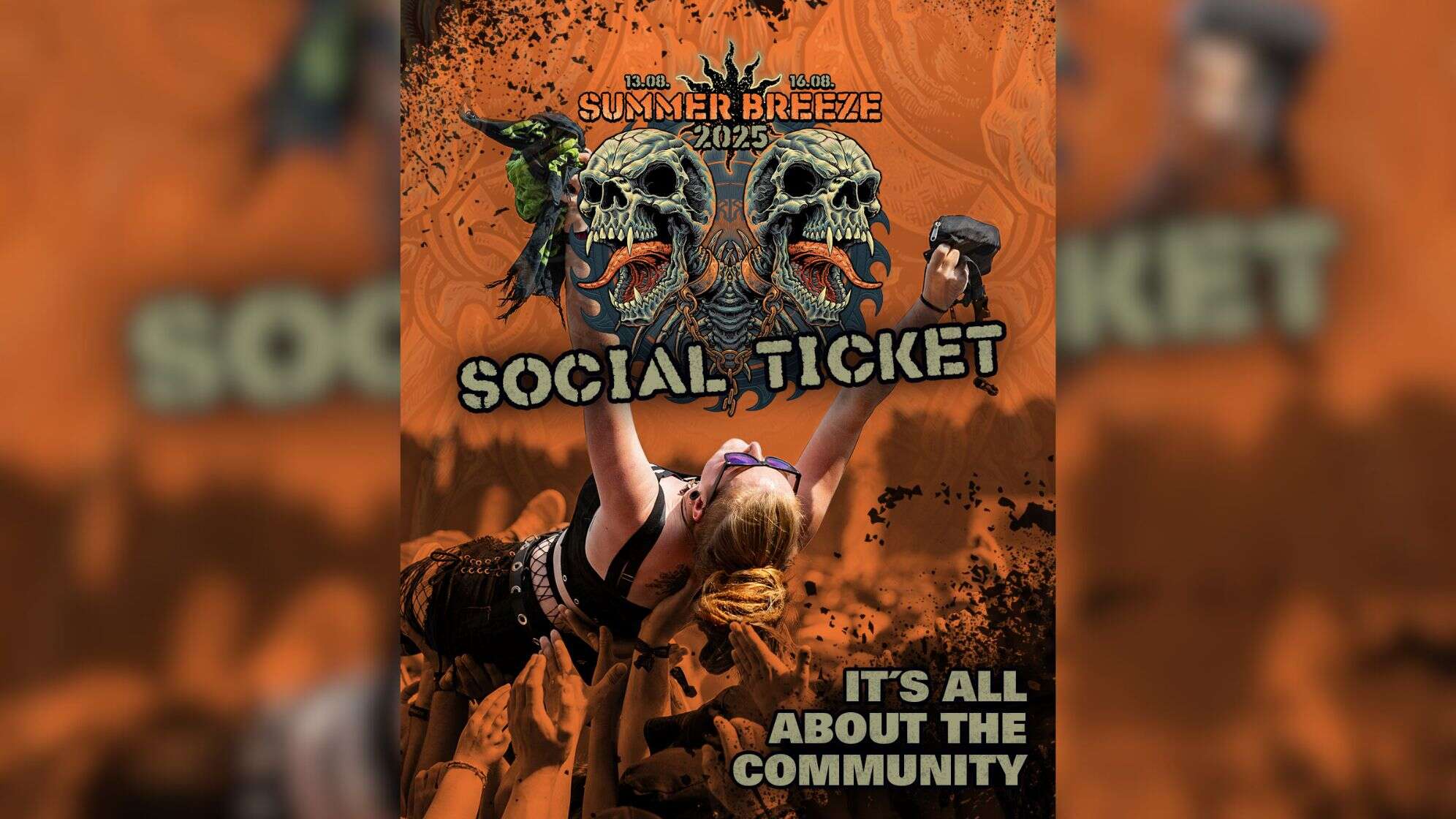 Das Summer Breeze Social Ticket
