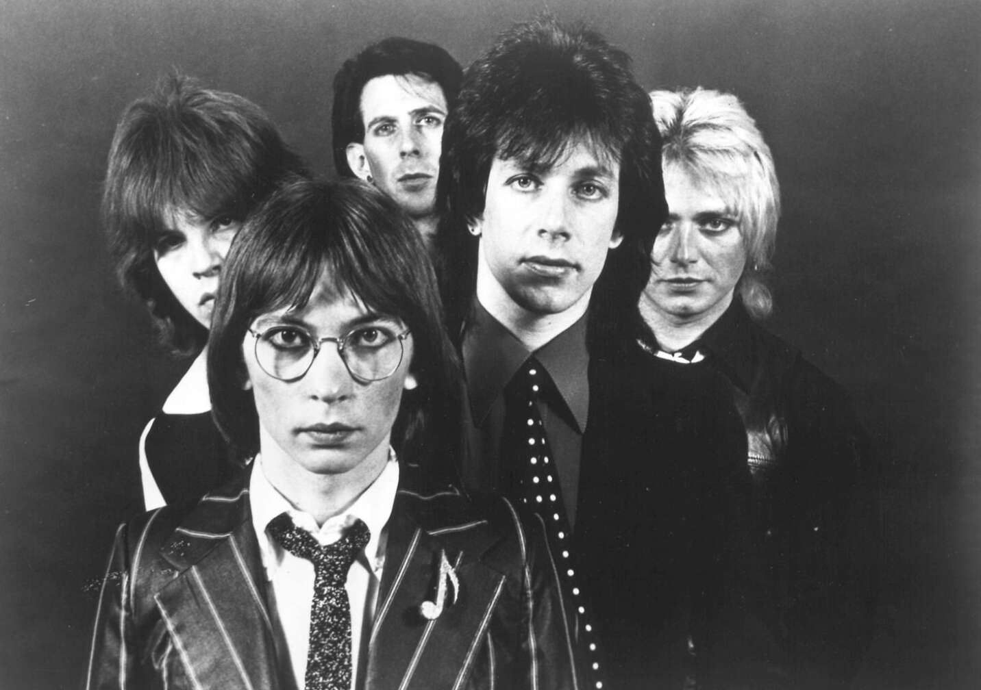 The Cars Pressefoto in Schwarz-Weiß