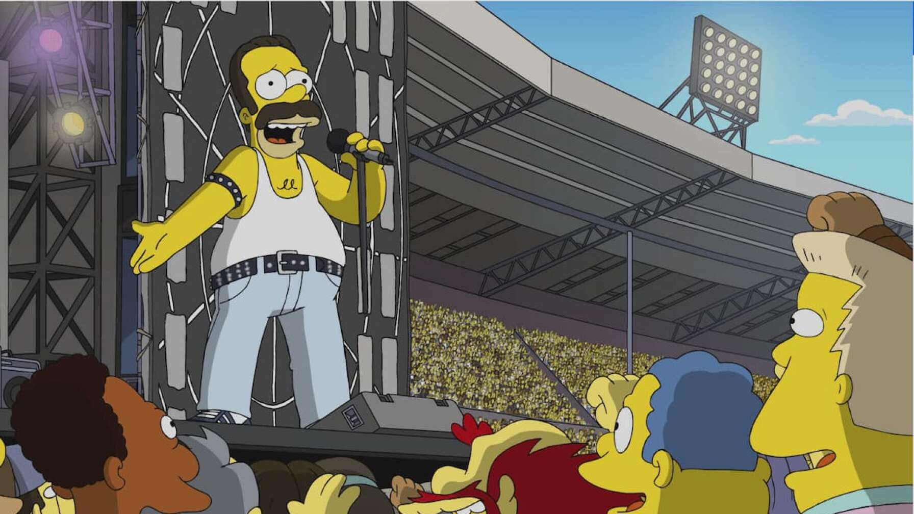 Freddie Mercury Simpsons