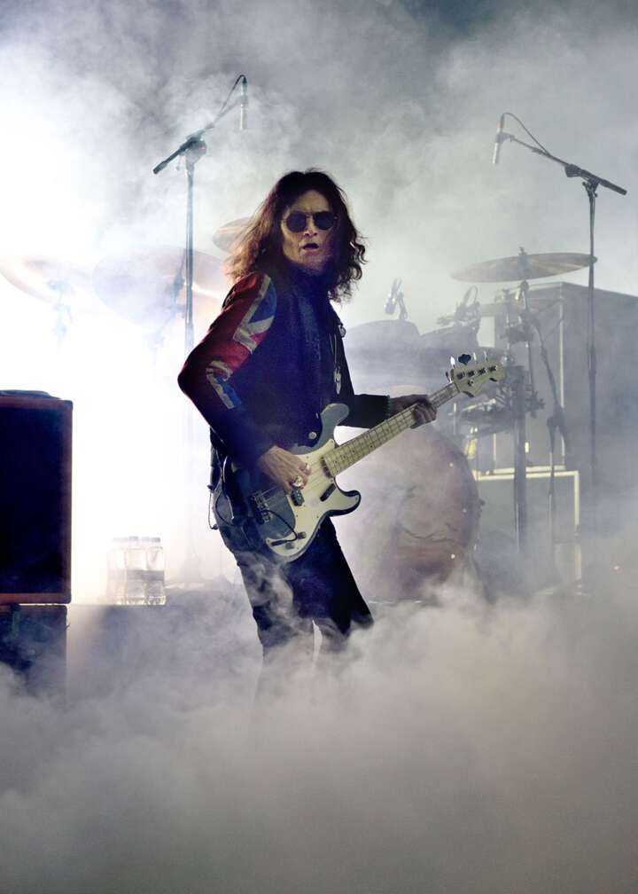 Glenn Hughes auf der Bühne bei einer Live-Show