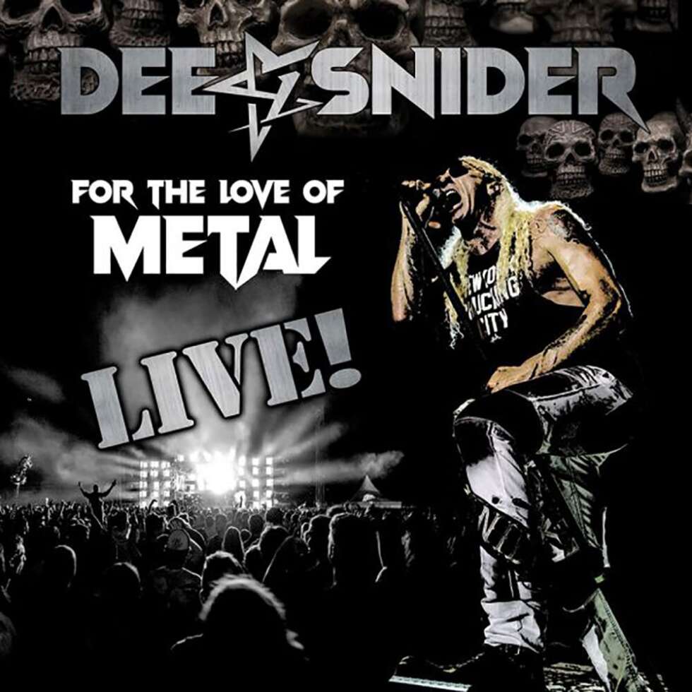 Cover Artwork für die Dee Snider-Liveplatte For The Love Of Metal