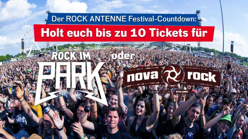 Wir laden euch ein zu ROCK IM PARK oder NOVA ROCK 2025 - hier mitmachen!