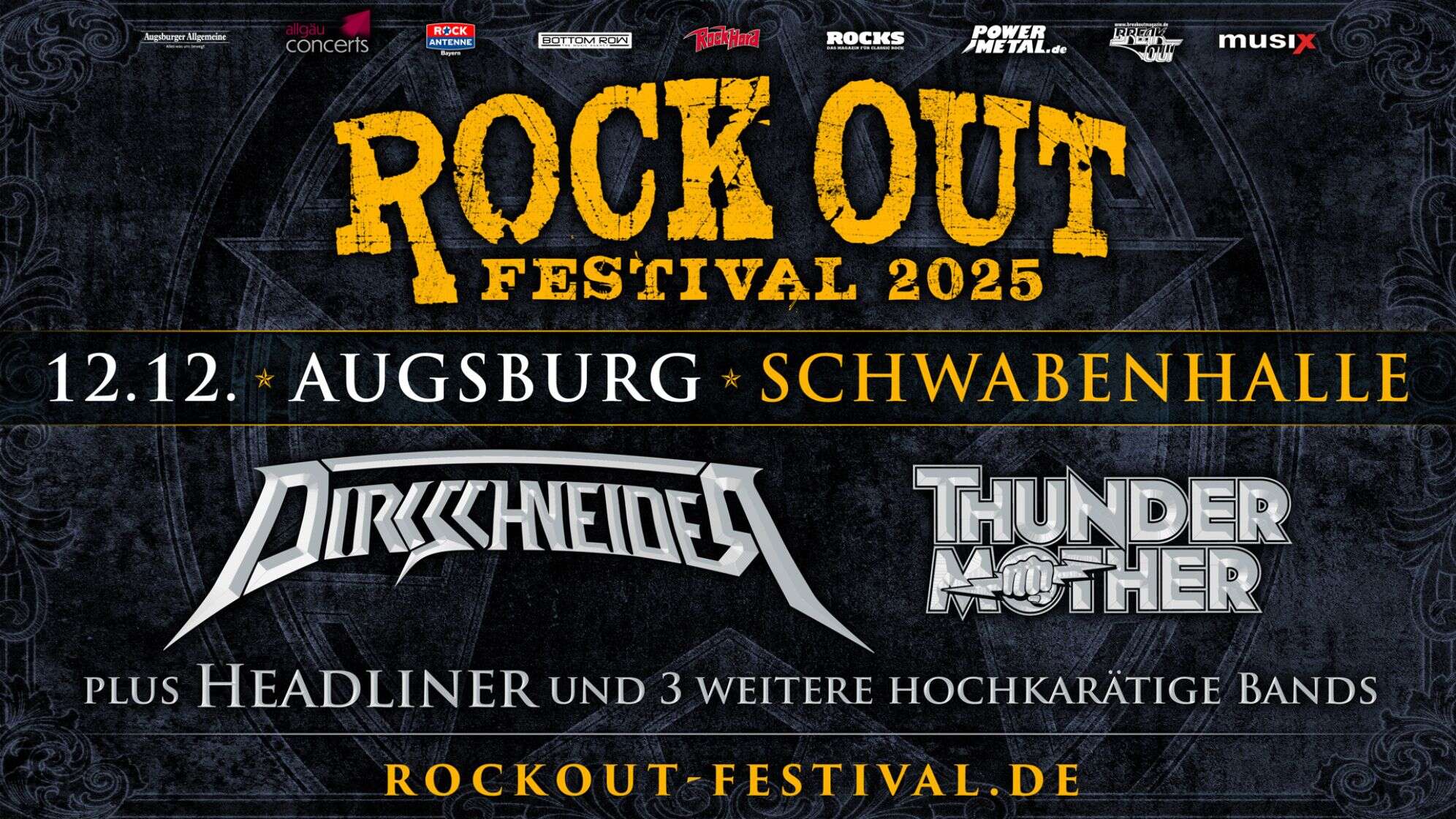 Rock Out Festival Banner