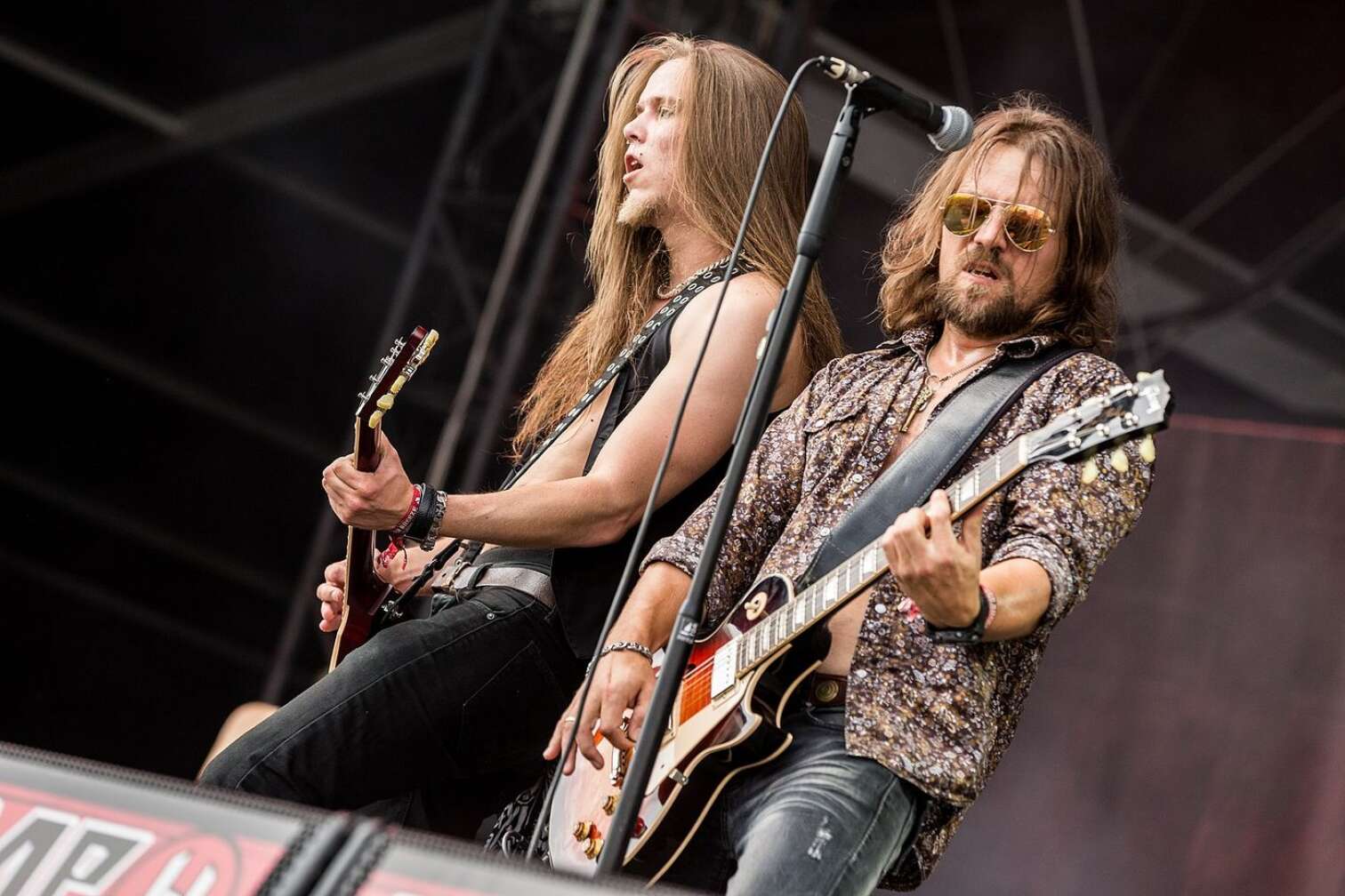The New Roses bei einer Live-Show