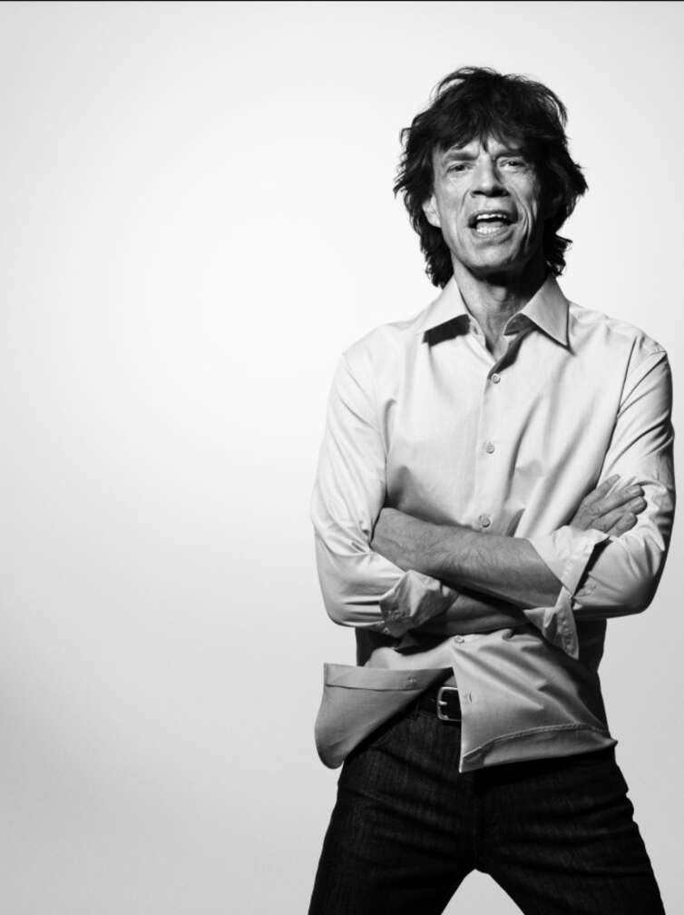 Mick Jagger Porträt