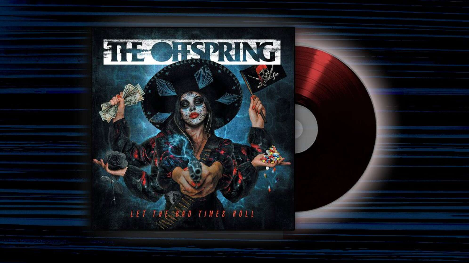 Album-Cover: The Offspring - Let the bad times roll