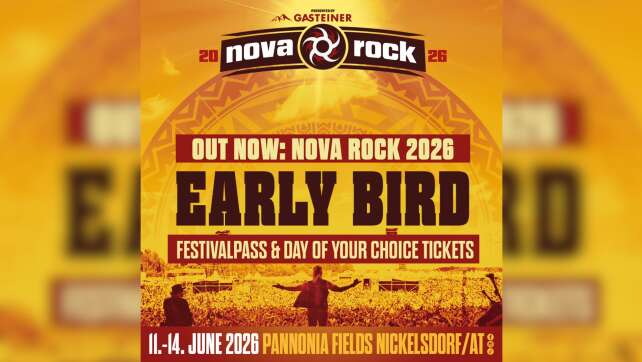 Nova Rock: Der Vorverkauf für 2026 ist gestartet!