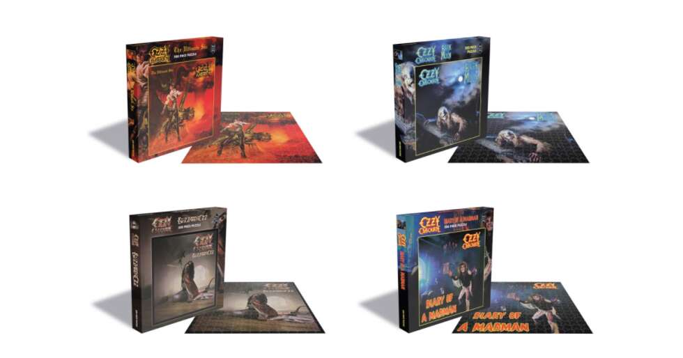 Produktfotos von Ozzy Osbourne-Puzzles
