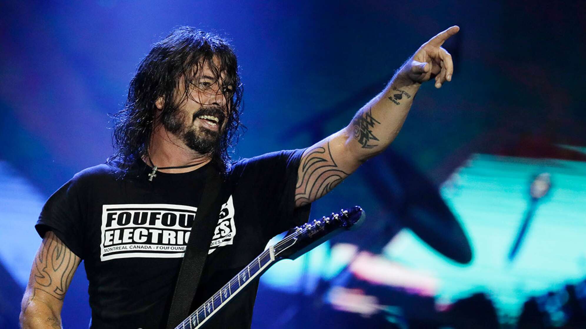 Dave Grohl auf der Bühne