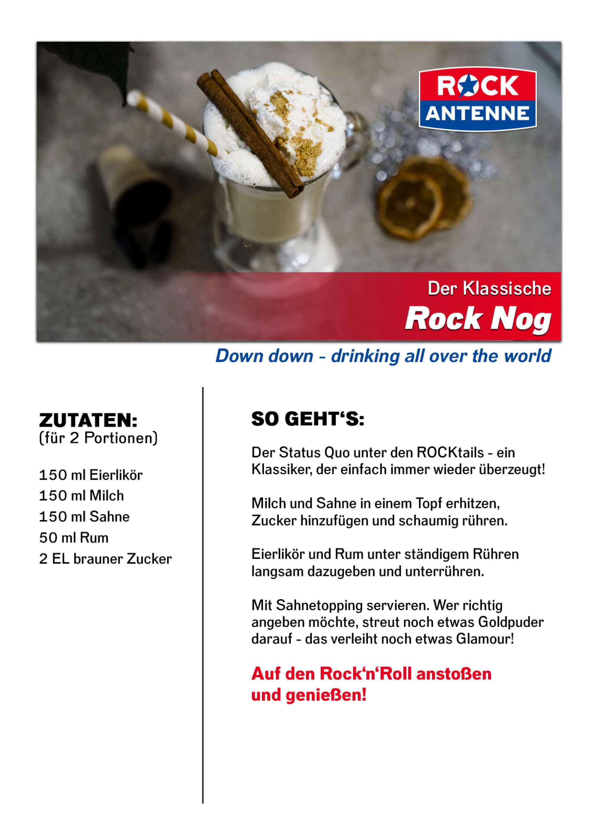 Rocktails Rock Nog Rezept