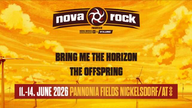 Zwei Kracher für Nova Rock 2026!