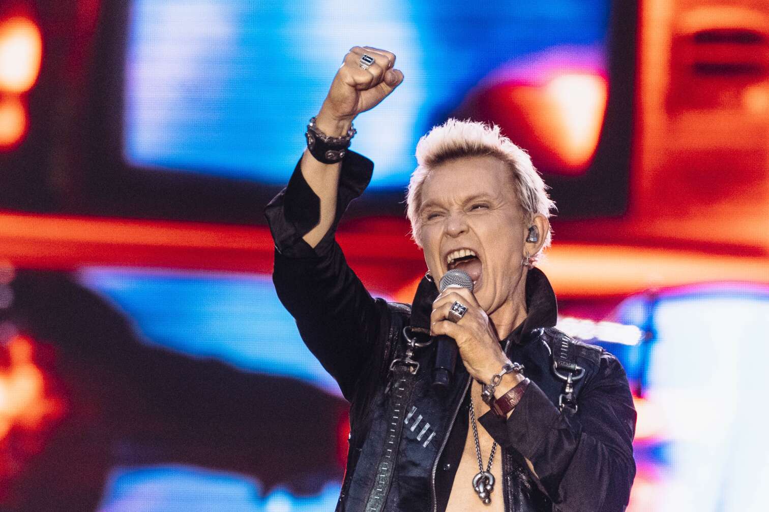Billy Idol beim Konzert am 27.06.2025 live in München