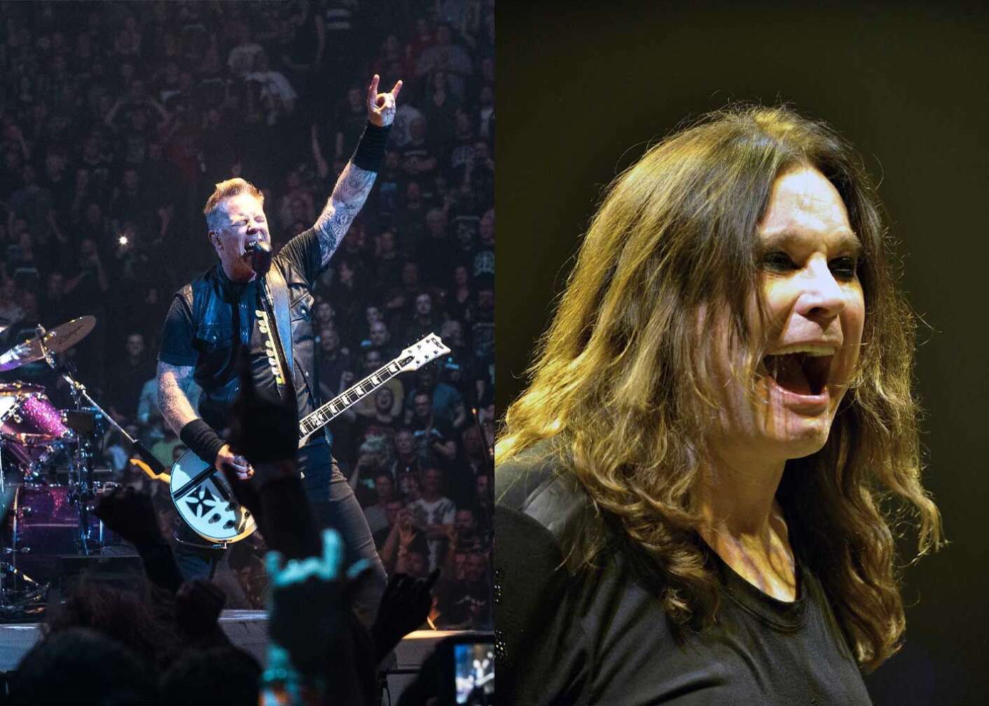Metallica und Ozzy Osbourne