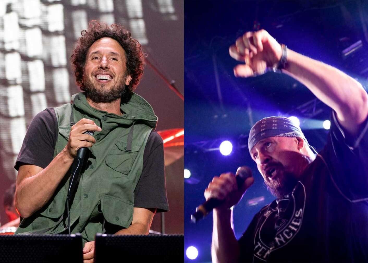 Zach de la Rocha mit Suicidal Tendencies