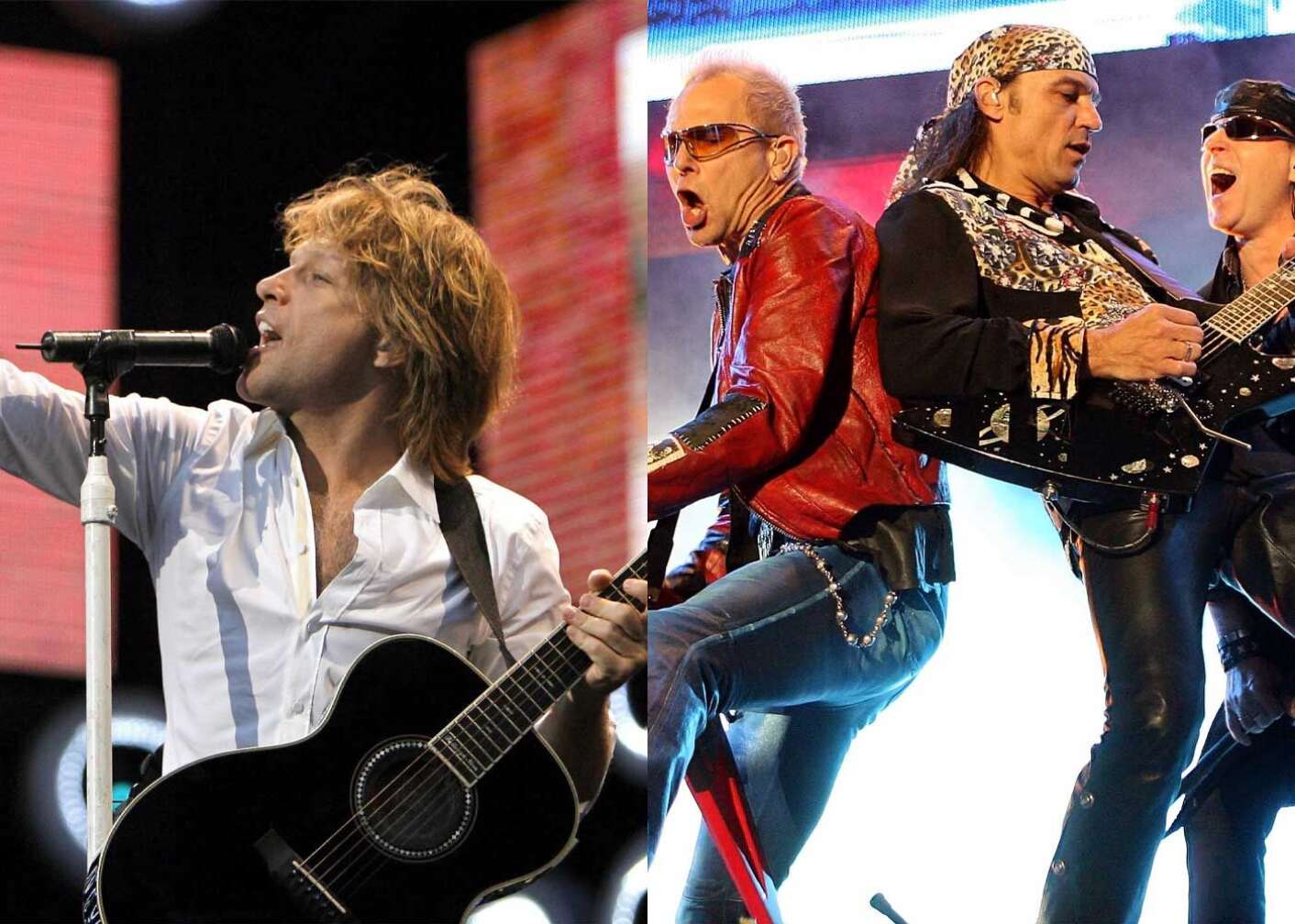 Bon Jovi und Scorpions