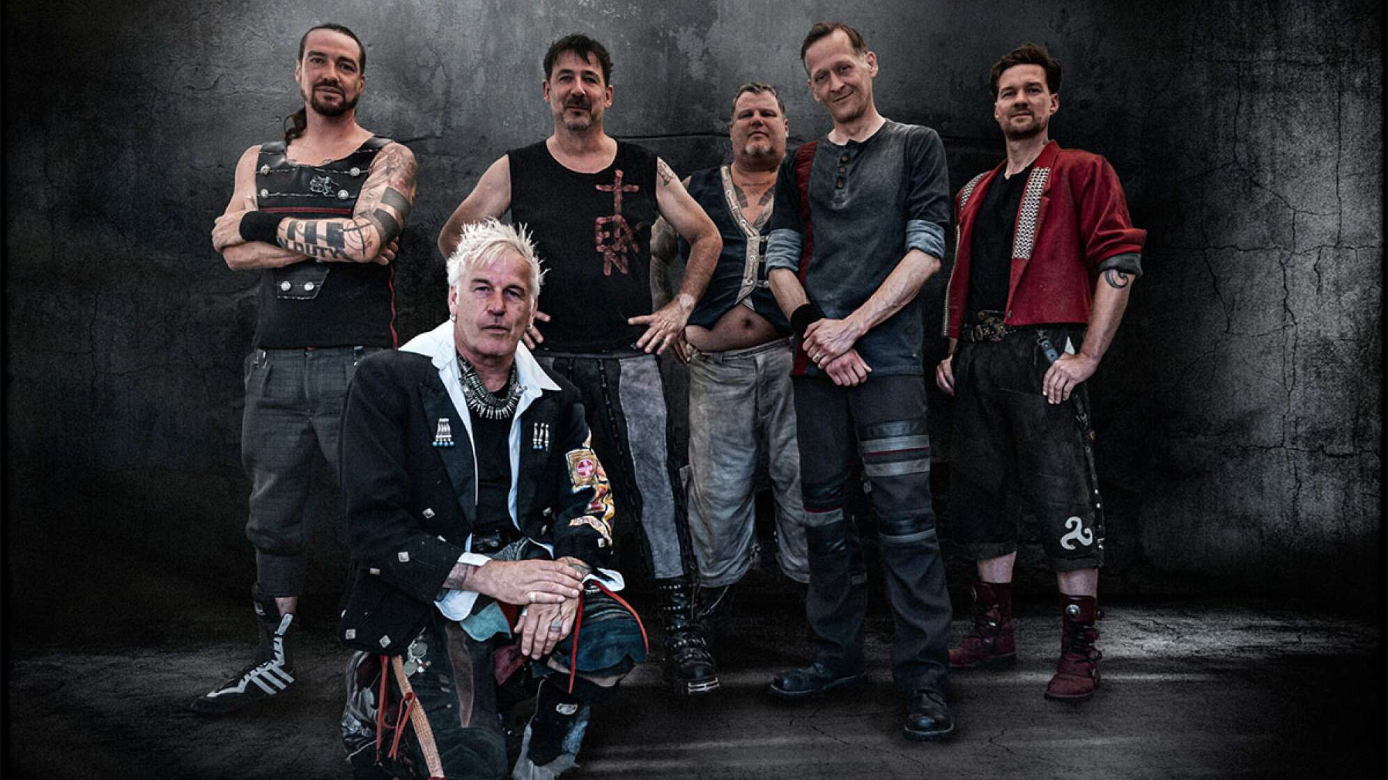 Das aktuelle Pressefoto der deutschen Mittelalter Rock Band In Extremo