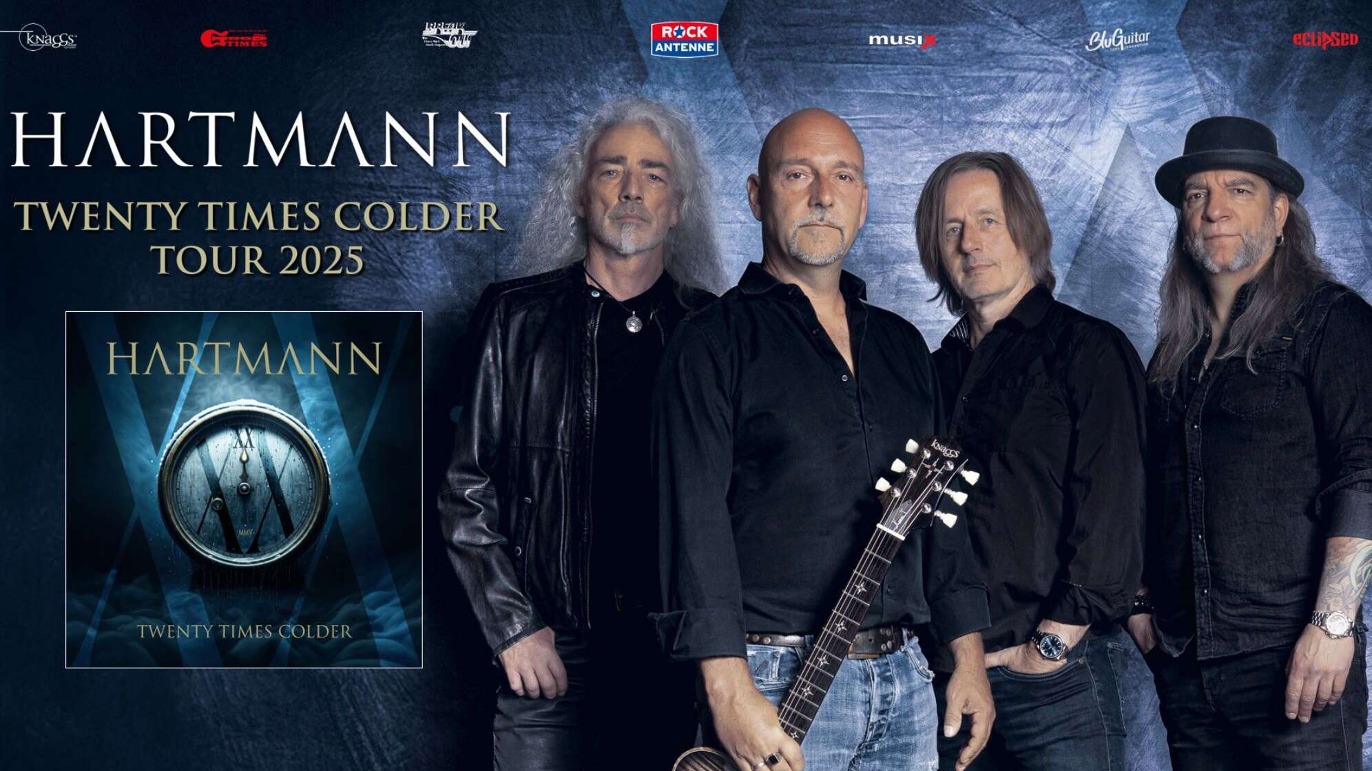 Die Tourplakate von Hartmann 2025
