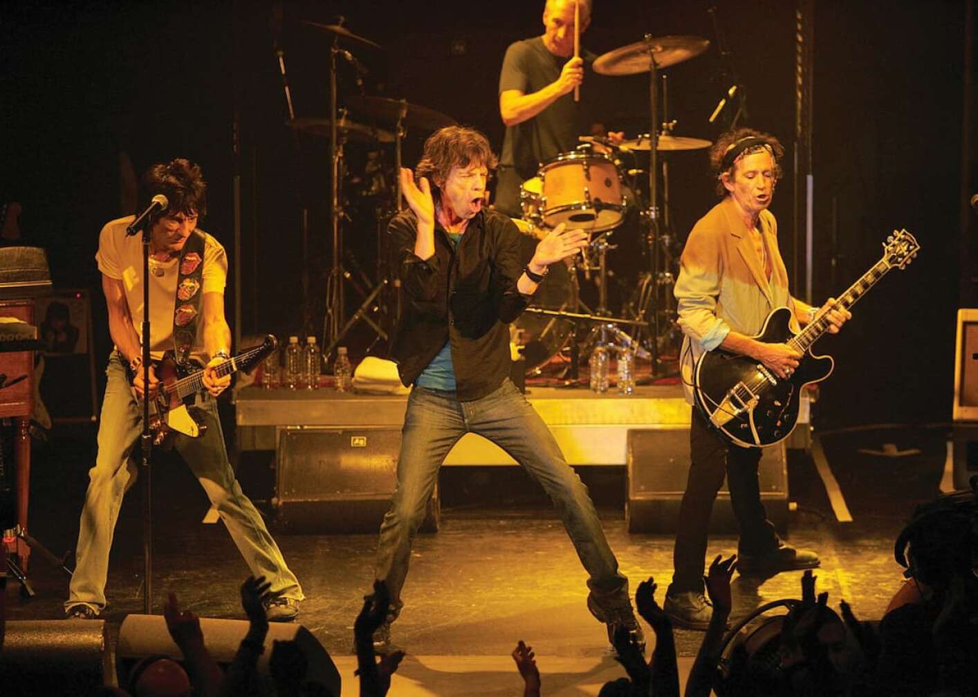 Rolling Stones auf der Bühne