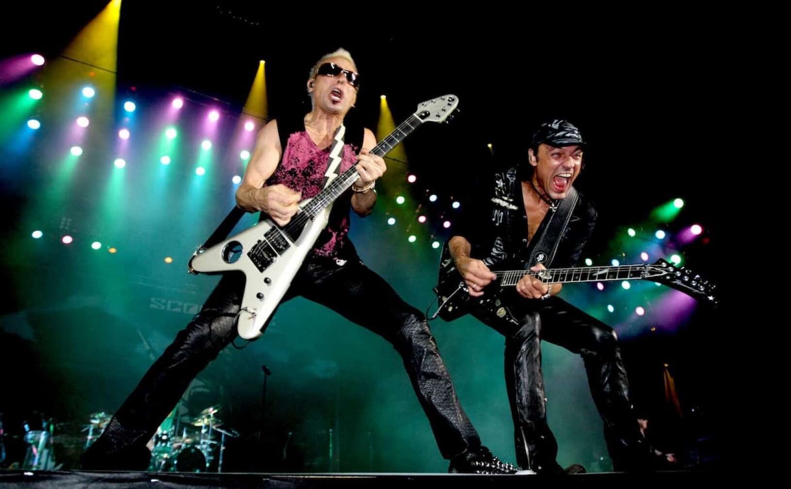 Die Scorpions auf der Bühne