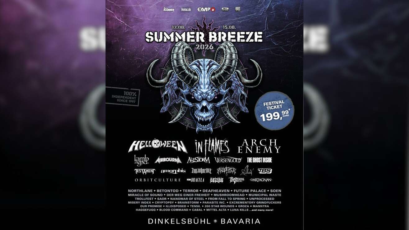 SUMMER BREEZE 2026 Die Ersten 50 Bands Und Vorverkaufsstart ROCK ANTENNE