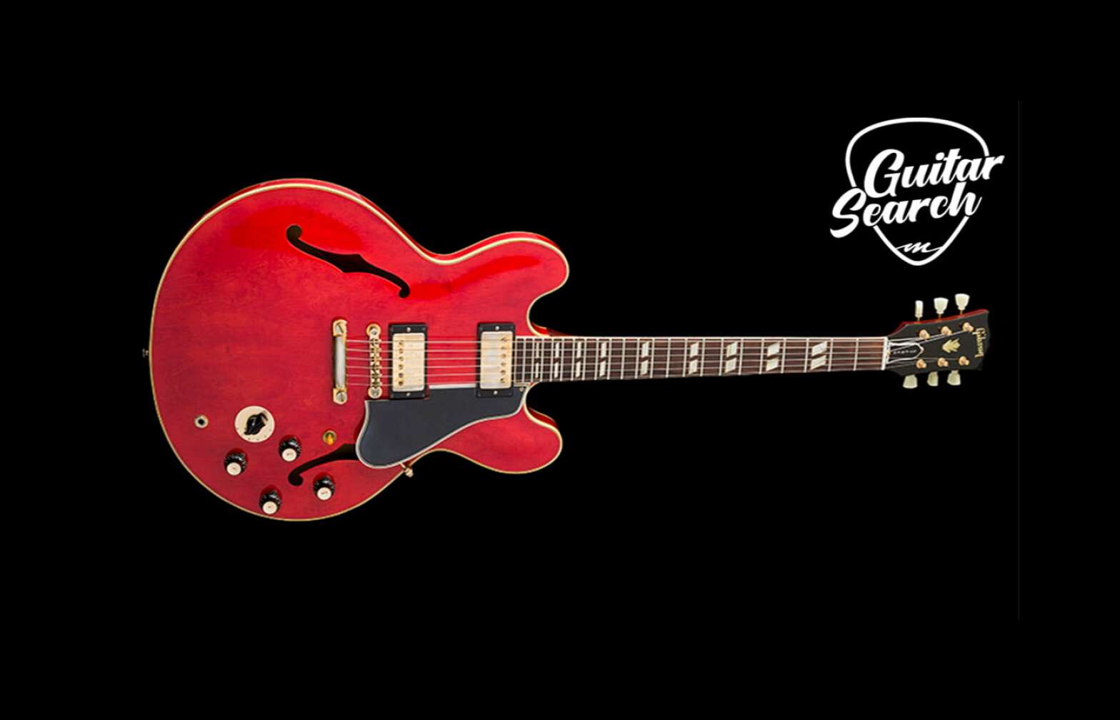 Gitarre Rot-Weiß- Schwarz