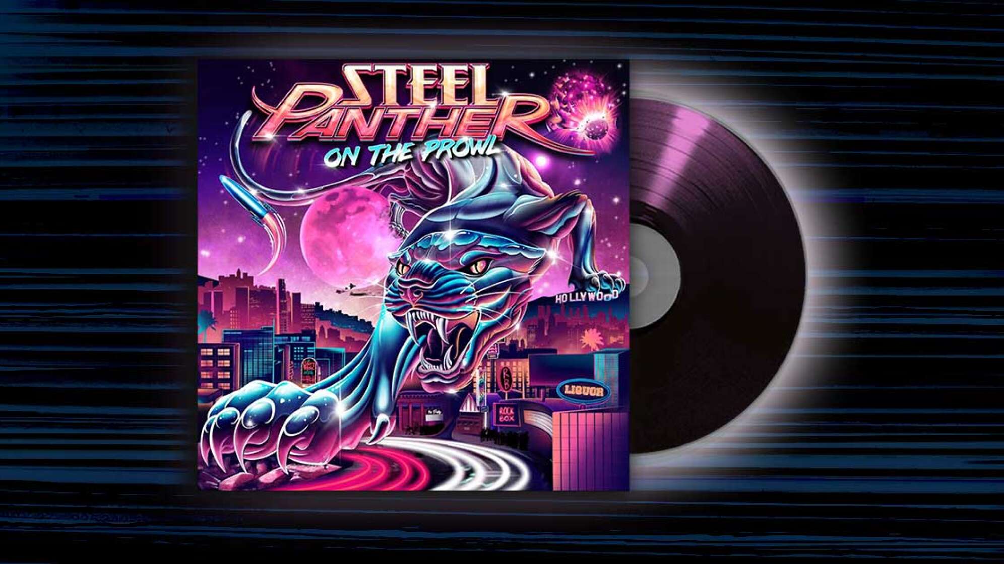 Albumcover vom Album: Steel Panther - On The Prowl