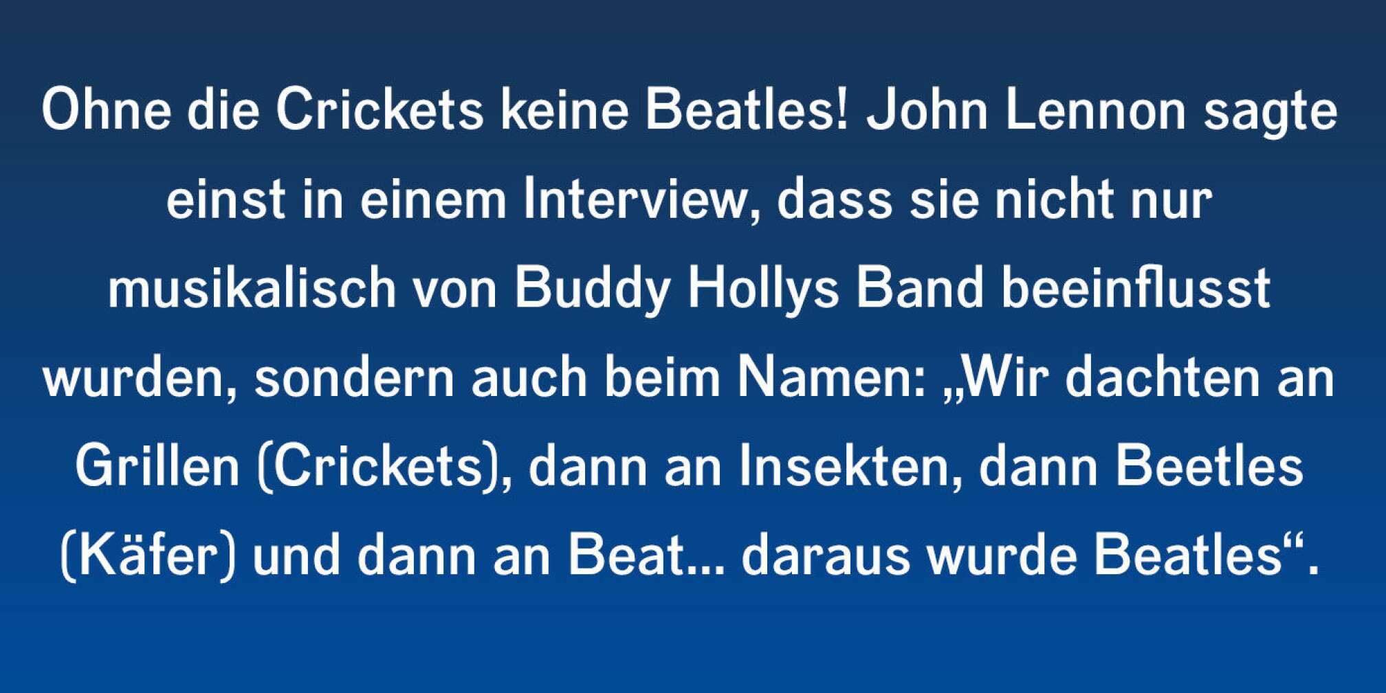 9 Fakten über Buddy Holly