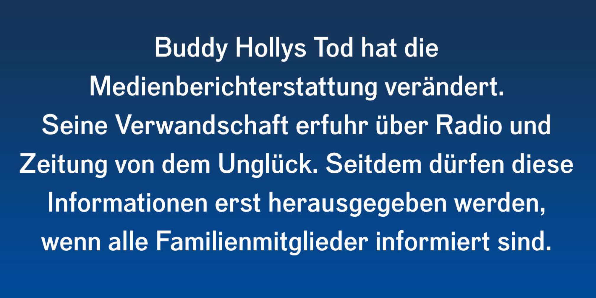 9 Fakten über Buddy Holly