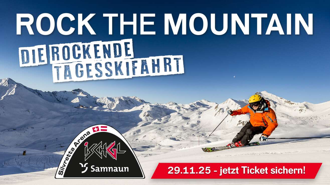 29.11.2025: ROCK THE MOUNTAIN beim Winter-Opening in Samnaun