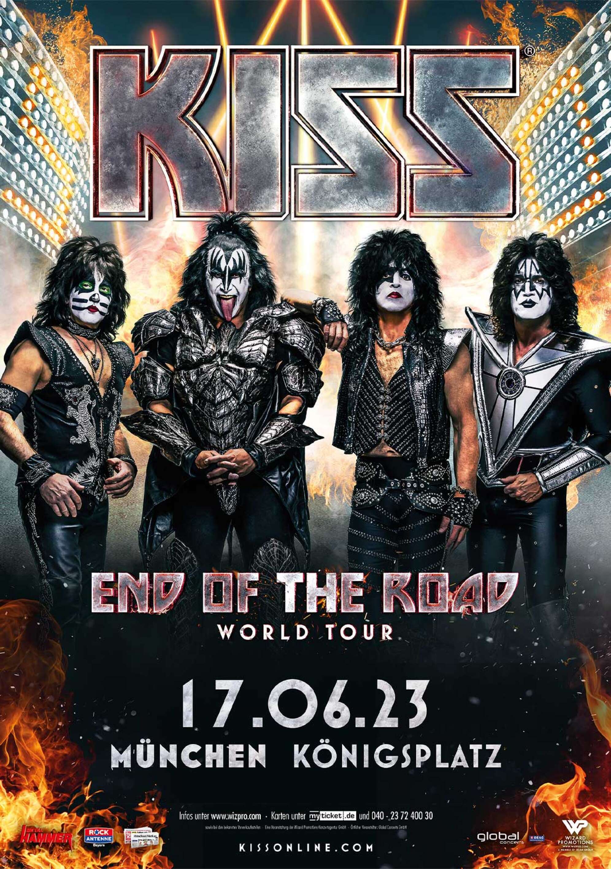 Tourplakat KISS